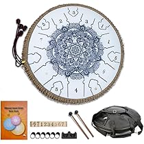 鋼製トーンドラム 15音 マレット・スタンド、バッグ付き Amazon | CHOLEI スリットドラム タングドラム スチールドラム